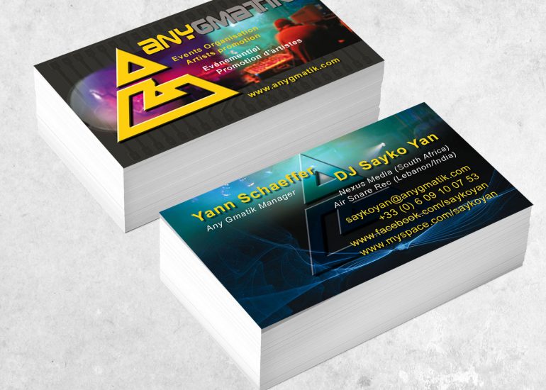 Print Cartes de visite