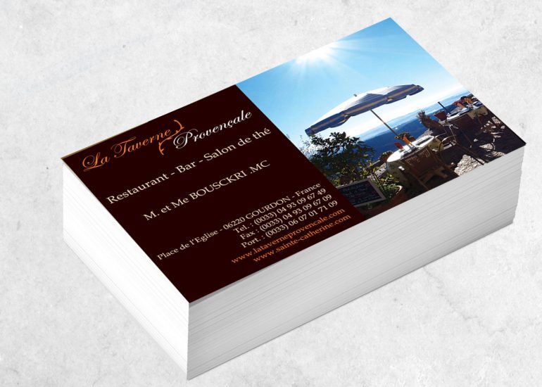 Print Cartes de visite