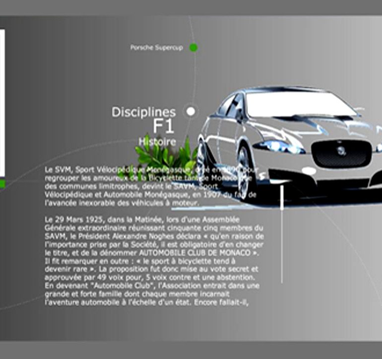 Projet de webdesign - Automobile Club de Monaco