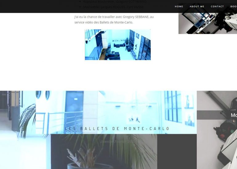 Création de site internet Monaco - Ballets de Monte Carlo