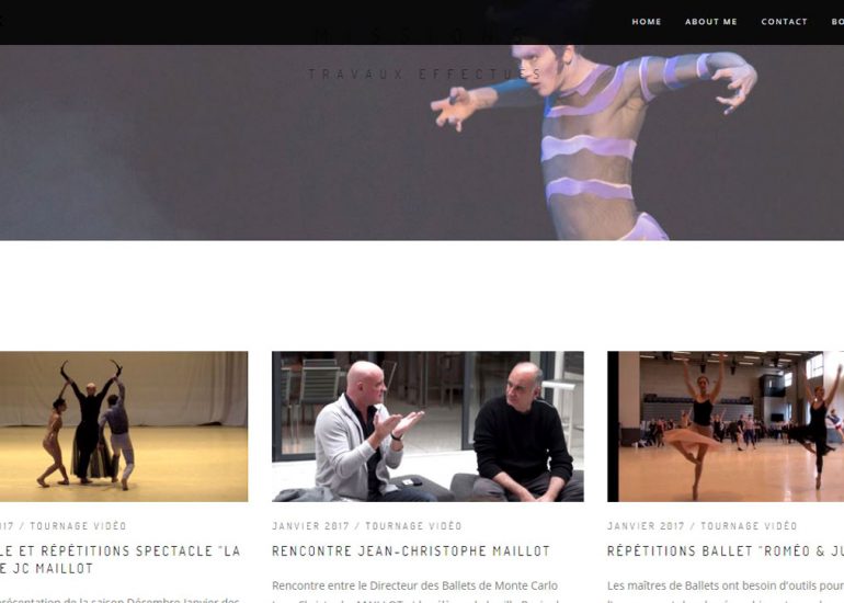 Création de site internet Monaco - Ballets de Monte Carlo
