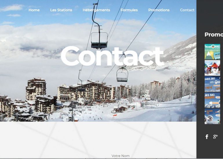 SCom Multimédia - Création de sites internet - Côté Vacances