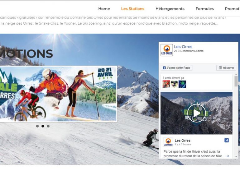 SCom Multimédia - Création de sites internet - Côté Vacances
