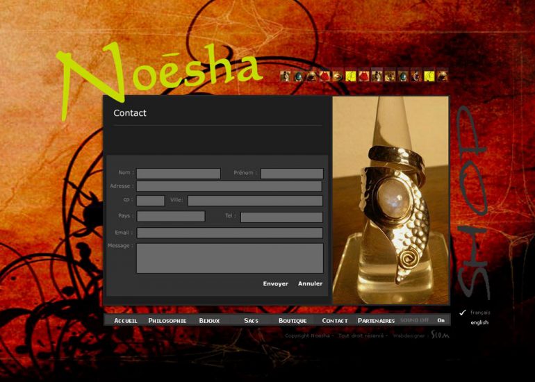 Création site internet Côte d'Azur Nice - Noesha