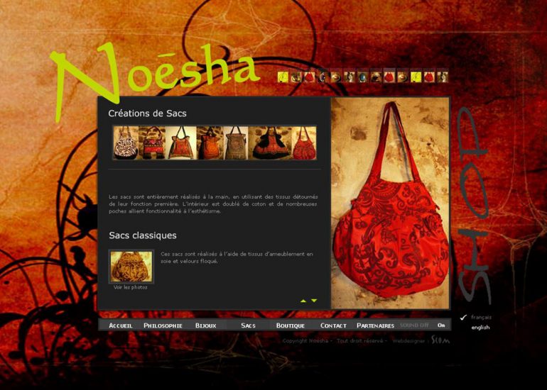 Création site internet Côte d'Azur Nice - Noesha