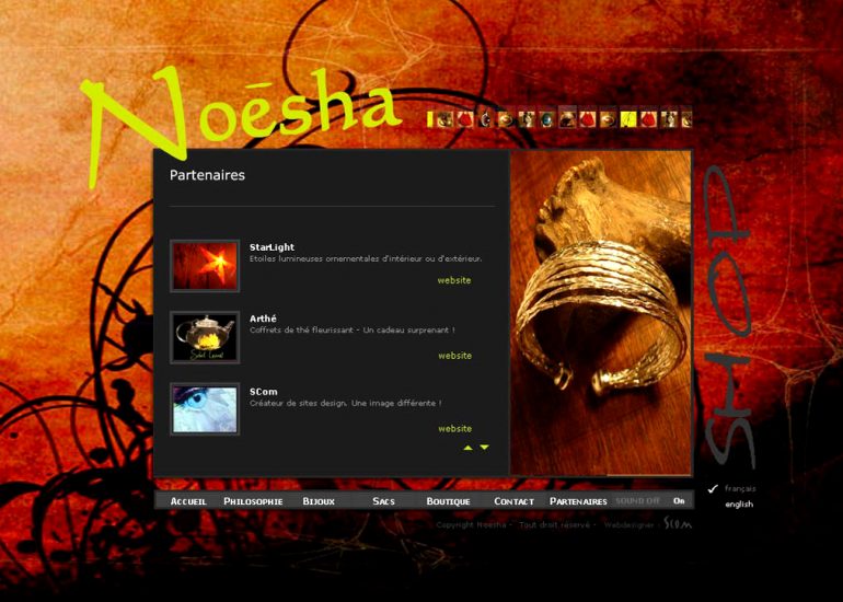 Création site internet Côte d'Azur Nice - Noesha