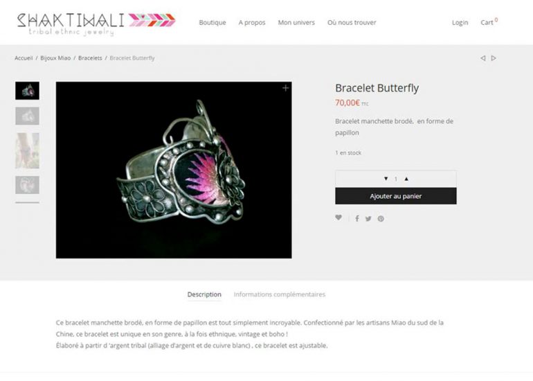 Création de site internet Nice - Shaktiwali