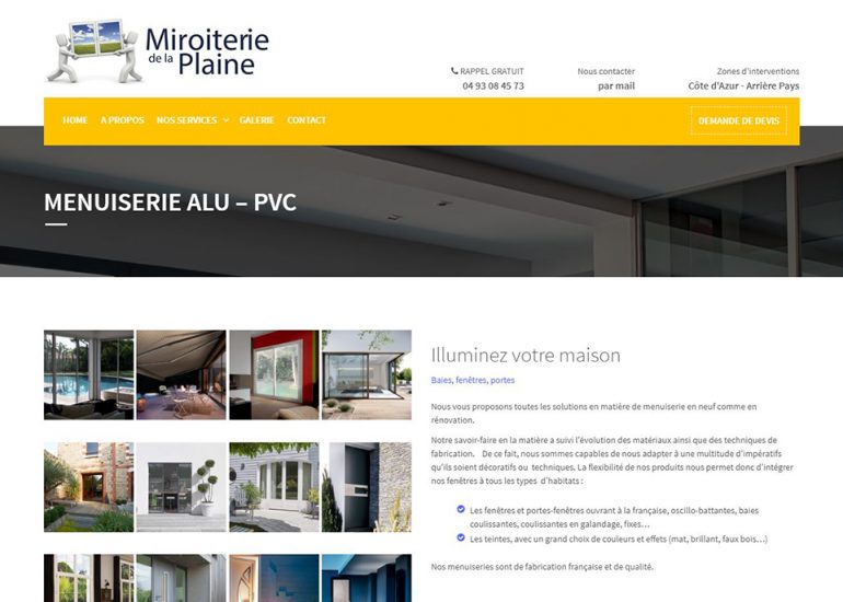 Création de site internet Côte d'Azur