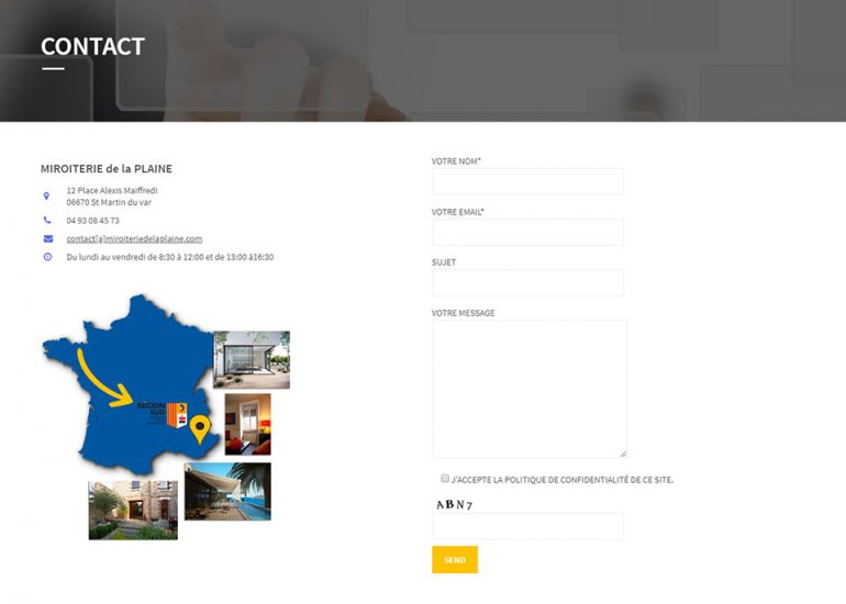 Création de site internet Côte d'Azur