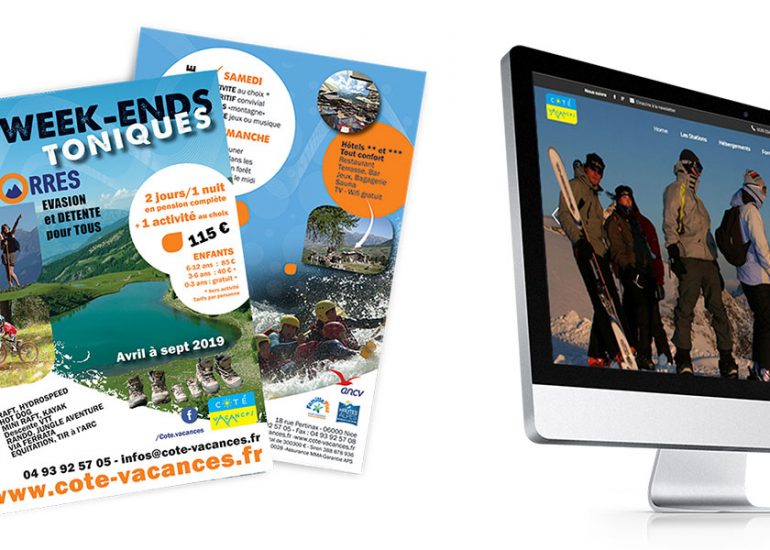 Création de chartes graphiques - Scom Multimédia - Conseil en communication print et web - Nice Côte d'Azur