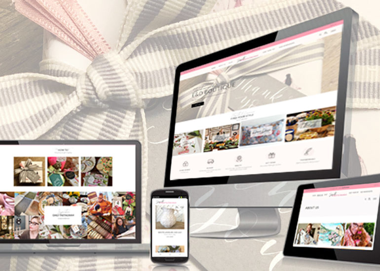 Création site e-commerce Etiquette & Decorum Shop