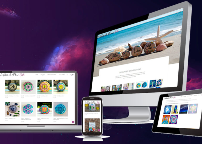 Refonte boutique E-commerce, nouveau design, nouvelles fonctionnalités pour L'Atelier de Prunelle