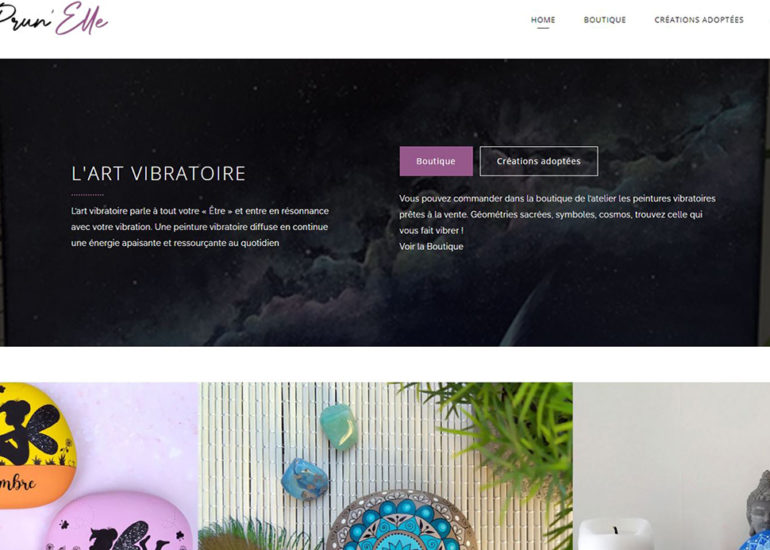 Refonte boutique E-commerce, nouveau design, nouvelles fonctionnalités pour L'Atelier de Prunelle