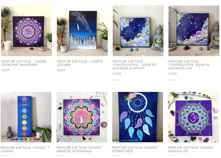 Refonte boutique E-commerce, nouveau design, nouvelles fonctionnalités pour L'Atelier de Prunelle