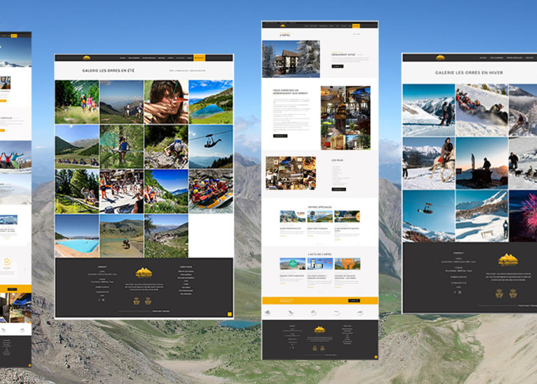 Webdesign pour Côté Voyages webmarketing: élaboration de la stratégie globale, production de contenus web, emailing, Community manager, e-réputation, SEA et des travaux de Print.