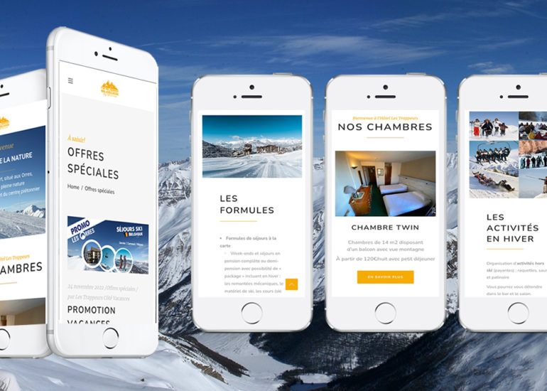 Webdesign pour Côté Voyages webmarketing: élaboration de la stratégie globale, production de contenus web, emailing, Community manager, e-réputation, SEA et des travaux de Print.