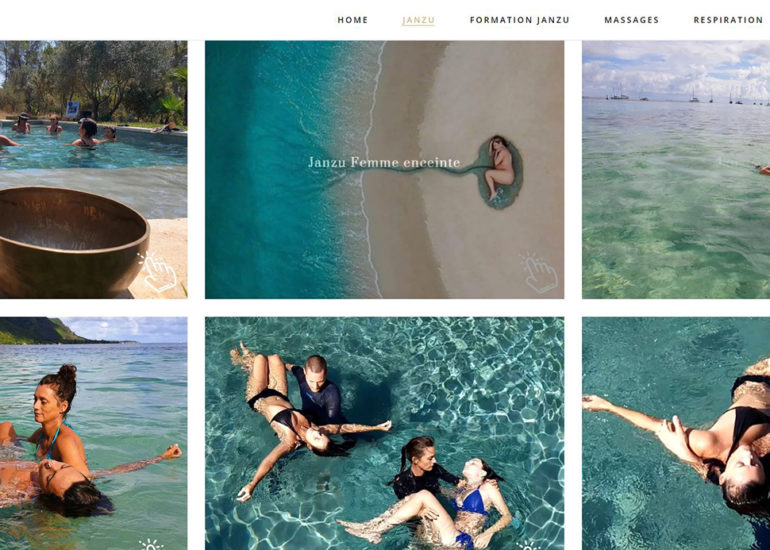 Création du site internet responsive design d'Osmoz Life